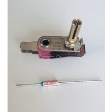 Happy Trend Granit Tost Makinesi Termostatı ve Sigortası Mil Uzunluğu 2,5 Cm, 250V-16A