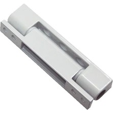 Happy Trend 100 mm Beyaz Zamak Menteşe, Alaşım Metalden Yapılmış Paslanmaz Dayanıklı Pimli Menteşe