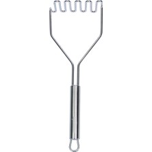 Happy Trend -Ergonomik Saplı Alman Standart Tel Ezici, 1 Ağır Hizmet Patates Ezici - Bulaşık Makinesi, Dayanıklı, Paslanmaz Çelik Gıda Ezici, Avokado, Fasulye, Tatlı Patates ve Daha Fazlası Için