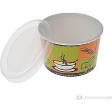 Happy Trend - Kapaklı Karton Çorba Kasesi 25 Adet 16 Oz