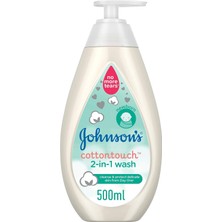 Happy Trend Baby Johnsons Baby Cotton Touch Yenidoğan Saç & Vücut Şampuanı 500 ml