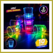 Bezos 10'lu LED Işıklı Parti Bardağı Seti Bcks