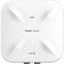 Vira Reyee RG-RAP6260(G) AX1800 Wi-Fi 6 Dış Ortam Access Point - Dual-Band, 1201MBPS At 5ghz + 574MBPS At 2.4ghz, 1 Sfp Port, 1 Gigabit Ethernet Port