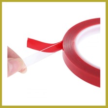 Bezos Çift Taraflı Şeffaf Akrilik Silikon Bant 20MM x 10 Metre Bcks