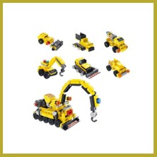 Bezos P605002 6 In 1 Sarı Yumurta Model 45 Parça Block Oyuncak Bcks