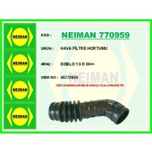 Bescher Hava Filtre Hortumu Doblo 1.9 D 2000