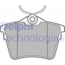 Delphi Arka Fren Balatası Peugeot P407 1.6 Hdı 1.8-2.0 2004 607 2000 Citroen C5 2008