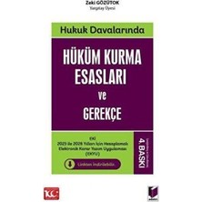 TeknoKapsül Hukuk Davalarında Hüküm Kurma Esasları ve Gerekçe