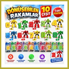 Bezos DMN123-1/2/3/4/5/6/7 10 Çeşit Dönüşebilen Rakamlar 1 Adet Fiyatıdır. Bcks