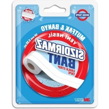 Mythriva Su Geçirmez Bant, 38MM x 3.35M Beyaz ile Mutfak ve Banyo Için Silikon Kenar Bandı