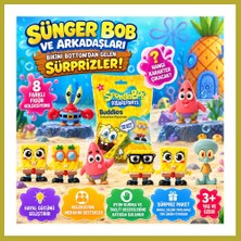 Bezos Spongebob Squarepants Buddies 3D Sürpriz Figür Paketi Bcks
