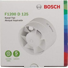 Die Grup Bosch Banyo Havalandırma Fanı 1200 Serisi (125 Mm)