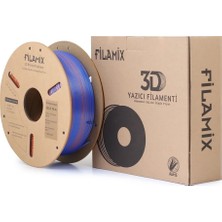 Filamix Silk Mystic Pla 1.75MM 1kg - Mavi - Yeşil - Turuncu