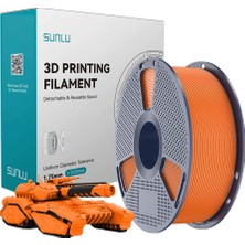 Sunlu Mat Pla Filament 1.75MM 1kg - Güneş Turuncusu
