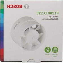 Şanal Banyo Havalandırma Fanı, 125 mm Çap ile Etkili Hava Akışı