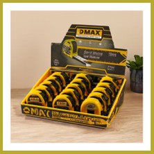 Bezos 5 M x 19 mm Çelik Şerit Metre Otomatik Kilitli (1 Adet) Bcks