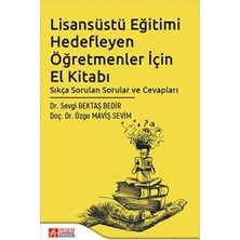 TeknoKapsül Lisansüstü Eğitimi Hedefleyen Öğretmenler Için El Kitabı