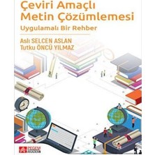 TeknoKapsül Çeviri Amaçlı Metin Çözümlemesi Uygulamalı Bir Rehber