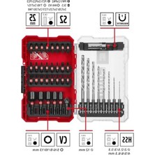 Myg Plus 39 Parça Darbeli Aksesuar Seti, M-Case ile Birlikte Pratik Kullanım