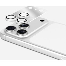 iPhone 17 Pro Uyumlu Youngkit Armor Integrated Kamera Lens Koruyucu Şeffaf