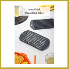 Bezos Antrasit Piramit Buz Kalıbı(13*24*2 Cm) Bcks
