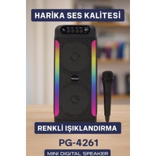 Royaleks Ev ve Dış Mekan Kullanımına Uygun Rgb Işıklı Hoparlör