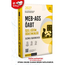 Pegem Akademi Yayıncılık 2027 Meb-Ags Öabt Özel Eğitim Öğretmenliği E-Soru Bankası