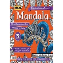 TeknoKapsül Maxi Mandala Desenlerle Boyama Terapisi 10