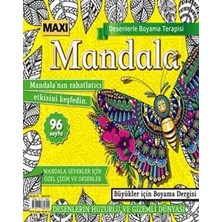 TeknoKapsül Maxi Mandala Desenlerle Boyama Terapisi 9
