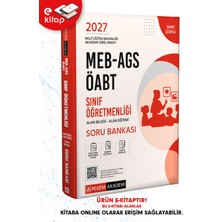 Pegem Akademi Yayıncılık 2027 Meb-Ags Öabt Sınıf Öğretmenliği E-Soru Bankası