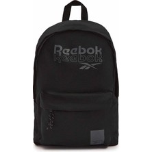 Reebok Unisex Siyah Sırt ve Okul Çantası Geniş Bölmeli Günlük Sırt Çantası 45X33X14 cm