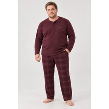 Pemilo Erkek Büyük Beden 6415-4 Microsoft Pijama Takımı