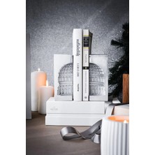 Jeane Home Decor 2li (Ikili) Pantheon Mimari Tasarım El Yapımı Beton Kitap Tutacağı  Desteği Hediyelik Dekoratif