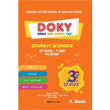 TeknoKapsül Hake Yayınları Ilkokullar Için Okuma ve Anlama Kitabı Doky Dinle, Oku, Konuş, Yaz 3. Seviye
