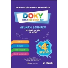 TeknoKapsül Hake Yayınları Ilkokullar Için Okuma ve Anlama Kitabı Doky Dinle, Oku, Konuş, Yaz 4. Seviye