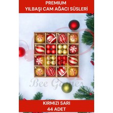 Bee Games 44 Parça Çok Renkli Yılbaşı Çam Ağacı Süsü