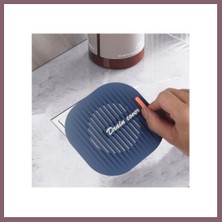 Bezos Süzgeçli Lavabo Gider Koruyucu Mat Gri Bzss