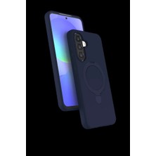 Urfakent Samsung Galaxy A26 Uyumlu Regal Magsafe Standlı Kapak - Lacivert