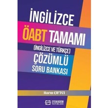 TeknoKapsül Efe Akademi Yayınları Ingilizce Öabt Tamamı Ingilizce ve Türkçe Çözümlü Soru Bankası