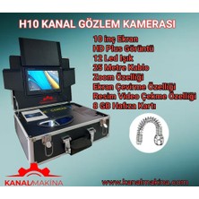 H10 Kanal Gözlem Kamerası 9.4 Inç Ekran