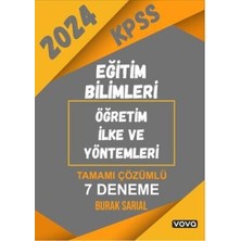 TeknoKapsül Vova Yayınları Kpss Eğitim Bilimleri Öğretim Ilke ve Yöntemleri Tamamı Çözümlü 7 Deneme