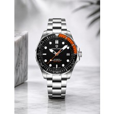 Pagani Design PD-1667 ‘007’ James Bond Seamaster – Black Orange