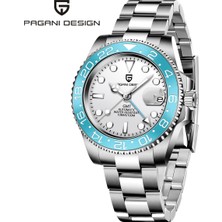 Pagani Design PD-1662 Gmt-Master Otomatik Erkek Kol Saati – Blue