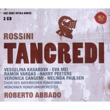 SoundBox Roberto Abbado - Rossini: Tancredi - 3 CD ( Plak Değildir CD Dir.)