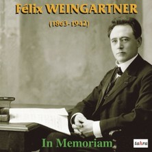 SoundBox Weingartner - V/c: In Memoriam - 1 CD ( Plak Değildir CD Dir.)