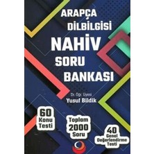 TeknoKapsül Arapça Dilbilgisi Nahiv Soru Bankası 2000 Soru, 60 Konu Testi, 40 Genel Değerlendirme Testi