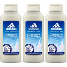 Adidas Active Skin & Mind Deep Care Duş Jeli 3 x 400 ml