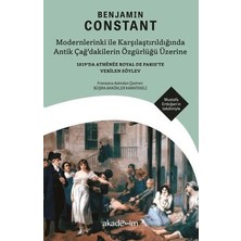 TeknoKapsül Modernlerinki ile Karşılaştırıldığında Antik Çağ’dakilerin Özgürlüğü Üzerine