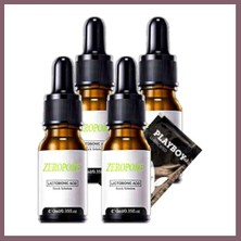 Bezos Zeropore Instant Perfection Serum - Boyun Dekolte Yüz Cilt Bakım 30 ml x 4 Adet + Jel Bzss