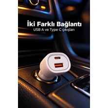 GIGA 40W Maksimum Güçlü Araç Içi Şarj Cihazı